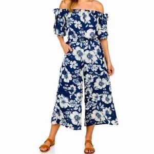 A.U.W floral jumpsuit